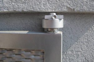 nerezová dvojkrídlová brána s výplňou ťahokov